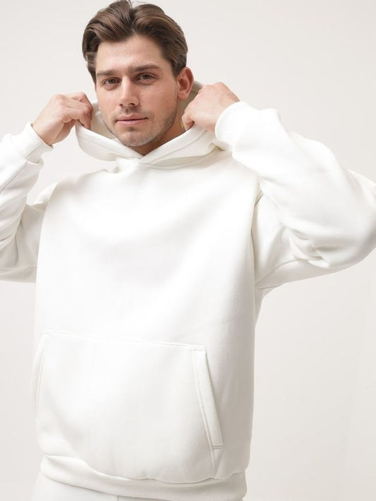 White Hoodie - Unisex Streetwear