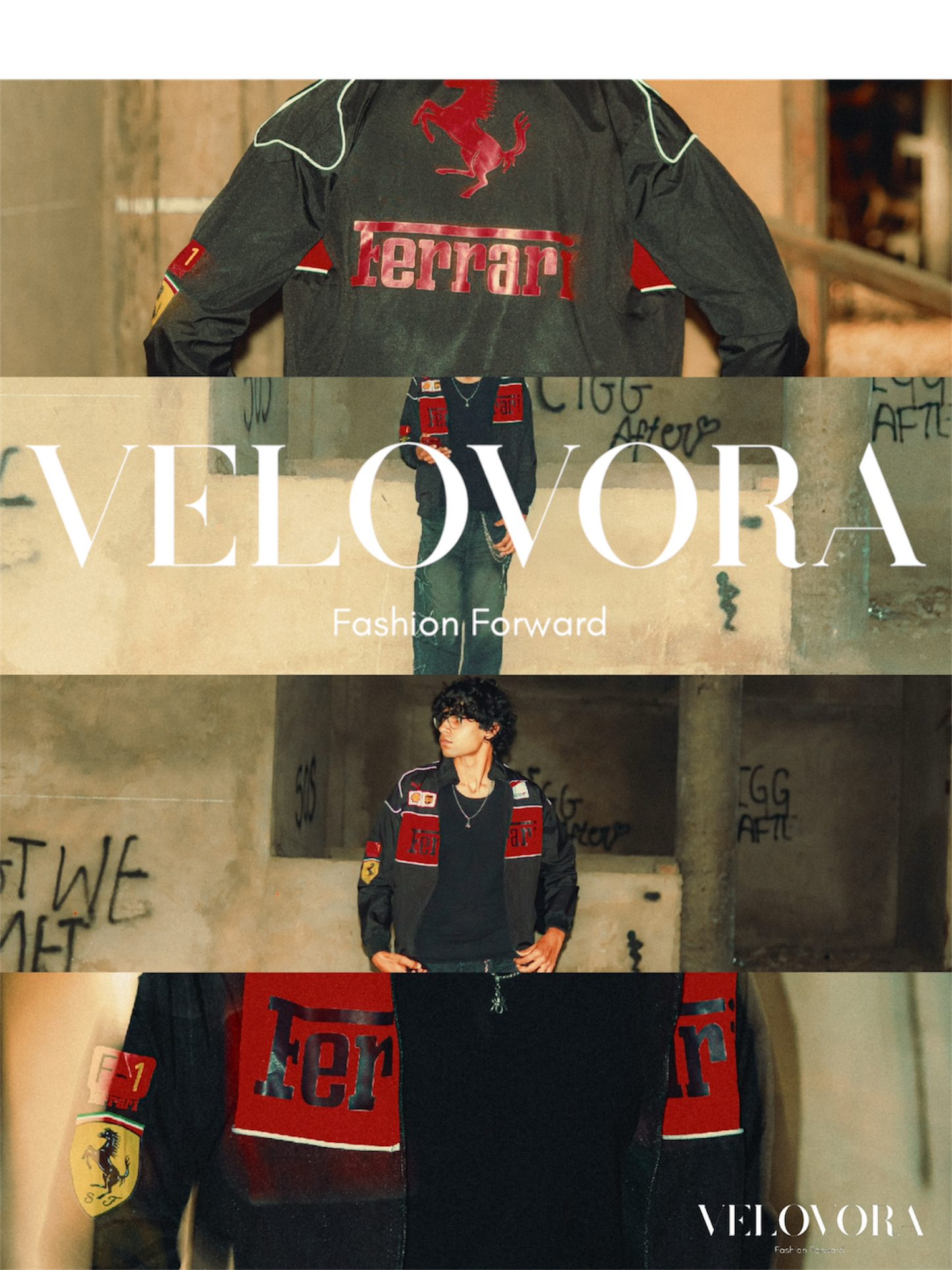 Ferrari F1 Heritage Racing Jacket – Black