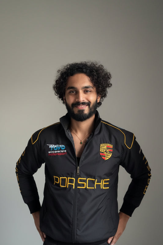 Porsche Racing Jacket – Premium Embroidered