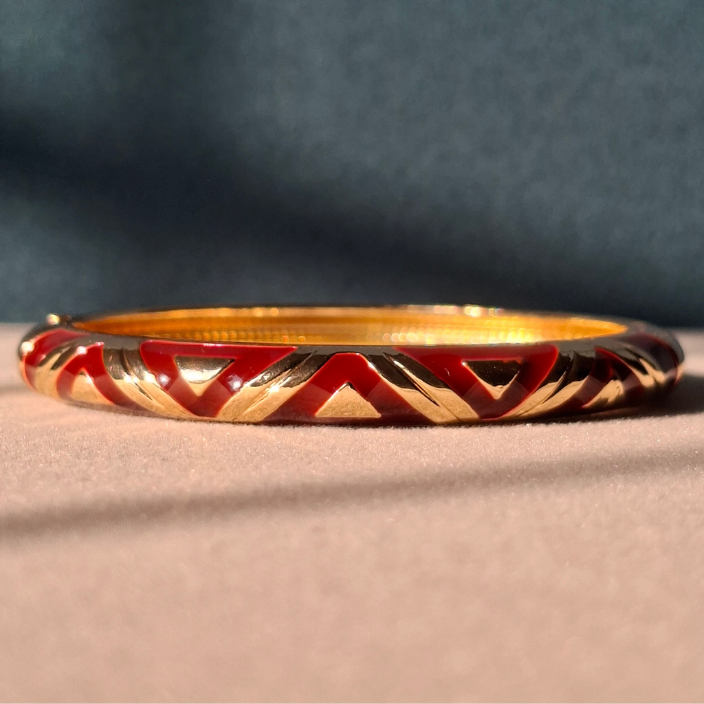 Royal Maroon Bangle