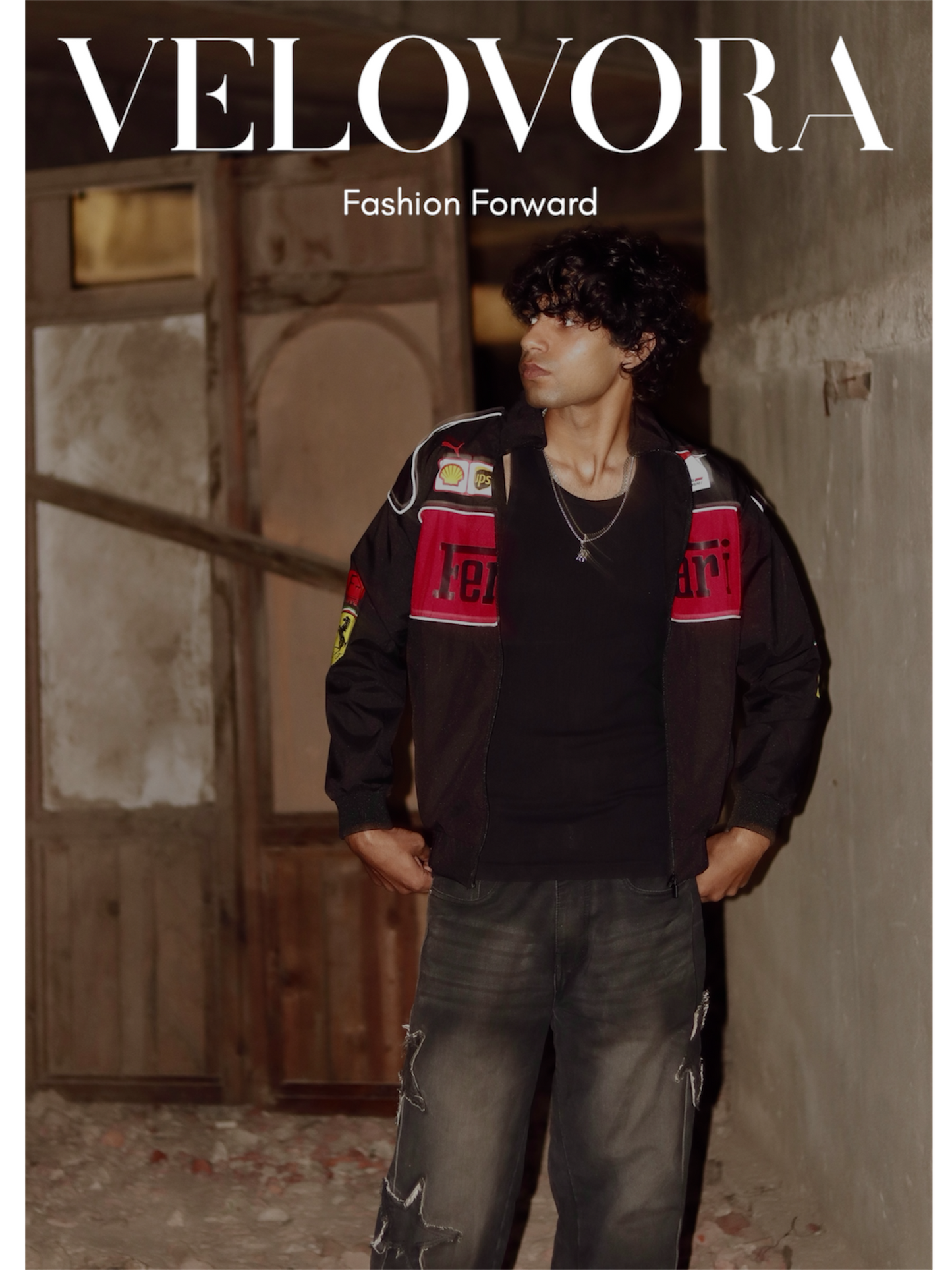 Ferrari F1 Heritage Racing Jacket – Black