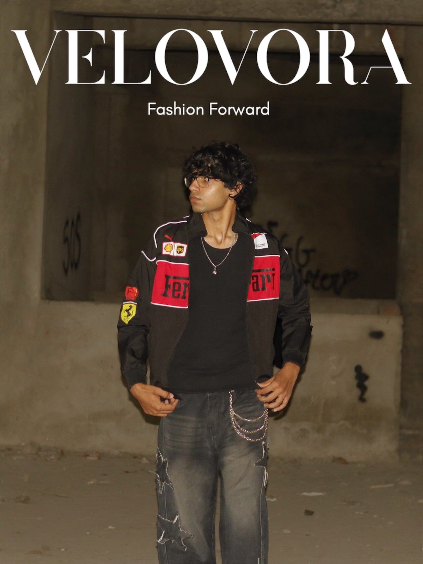 Ferrari F1 Heritage Racing Jacket – Black