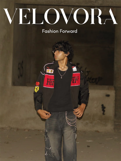 Ferrari F1 Heritage Racing Jacket – Black