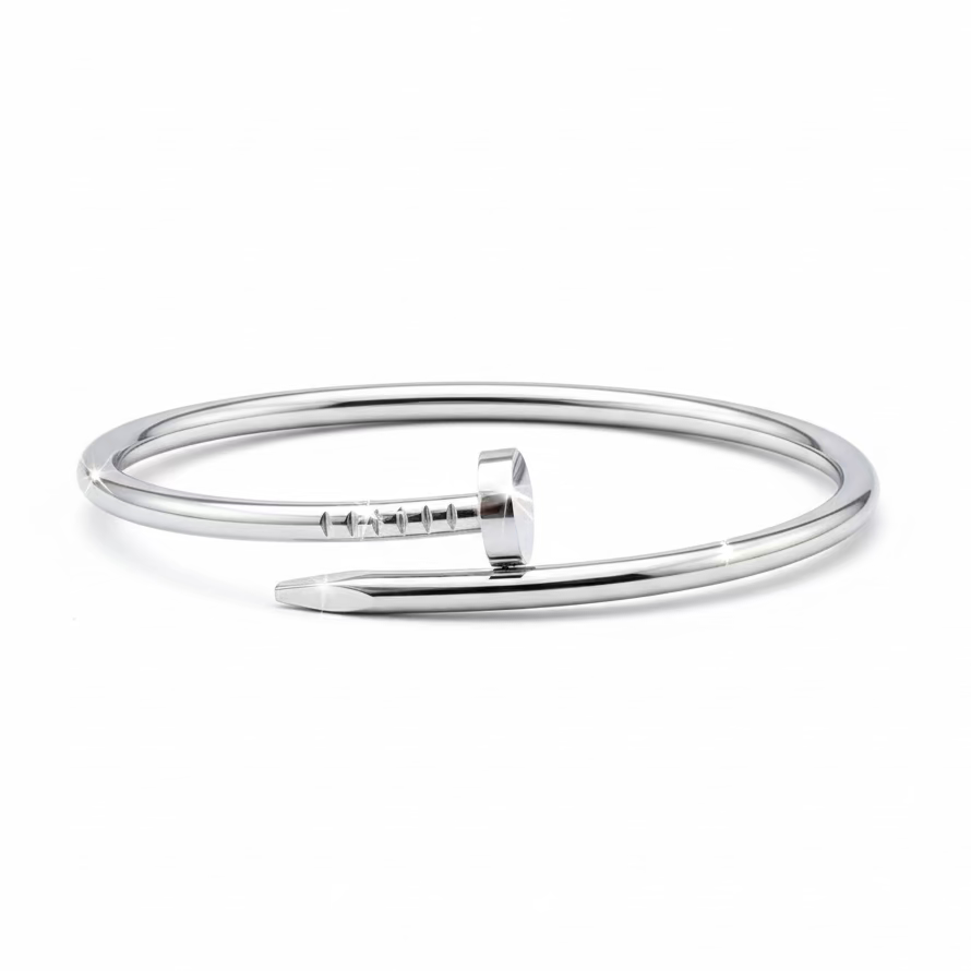 Silver Nail Kada