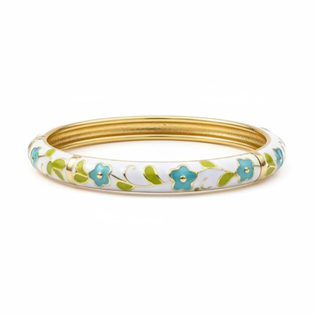 Azure Bloom Bangle