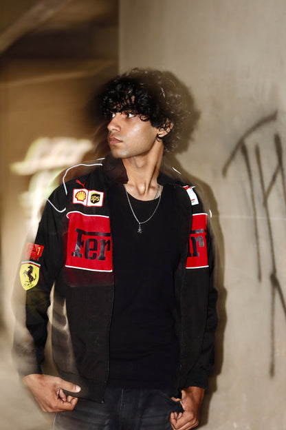 Ferrari F1 Heritage Racing Jacket – Black