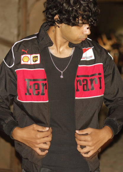 Ferrari F1 Heritage Racing Jacket – Black
