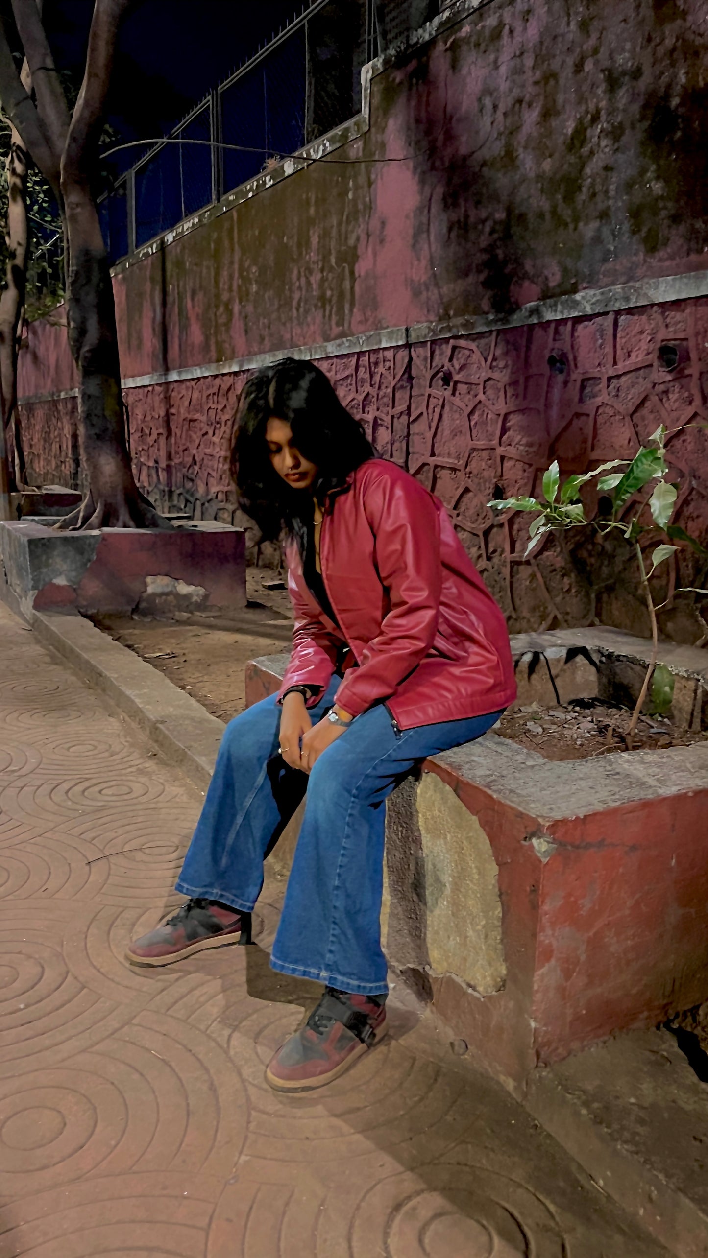 Maroon Leather Jacket – Premium Finish