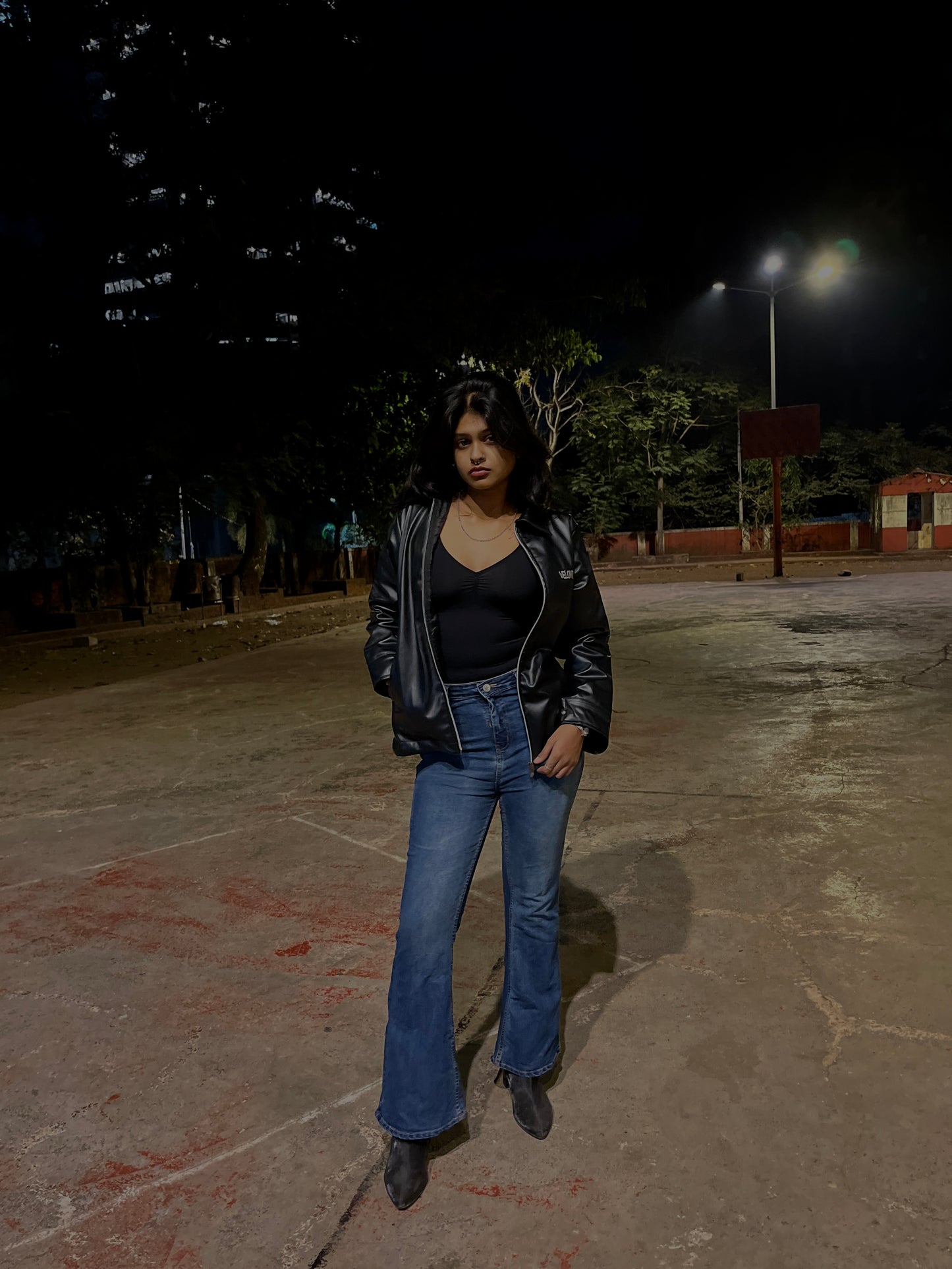 Velovora ReIGN Black Leather Jacket