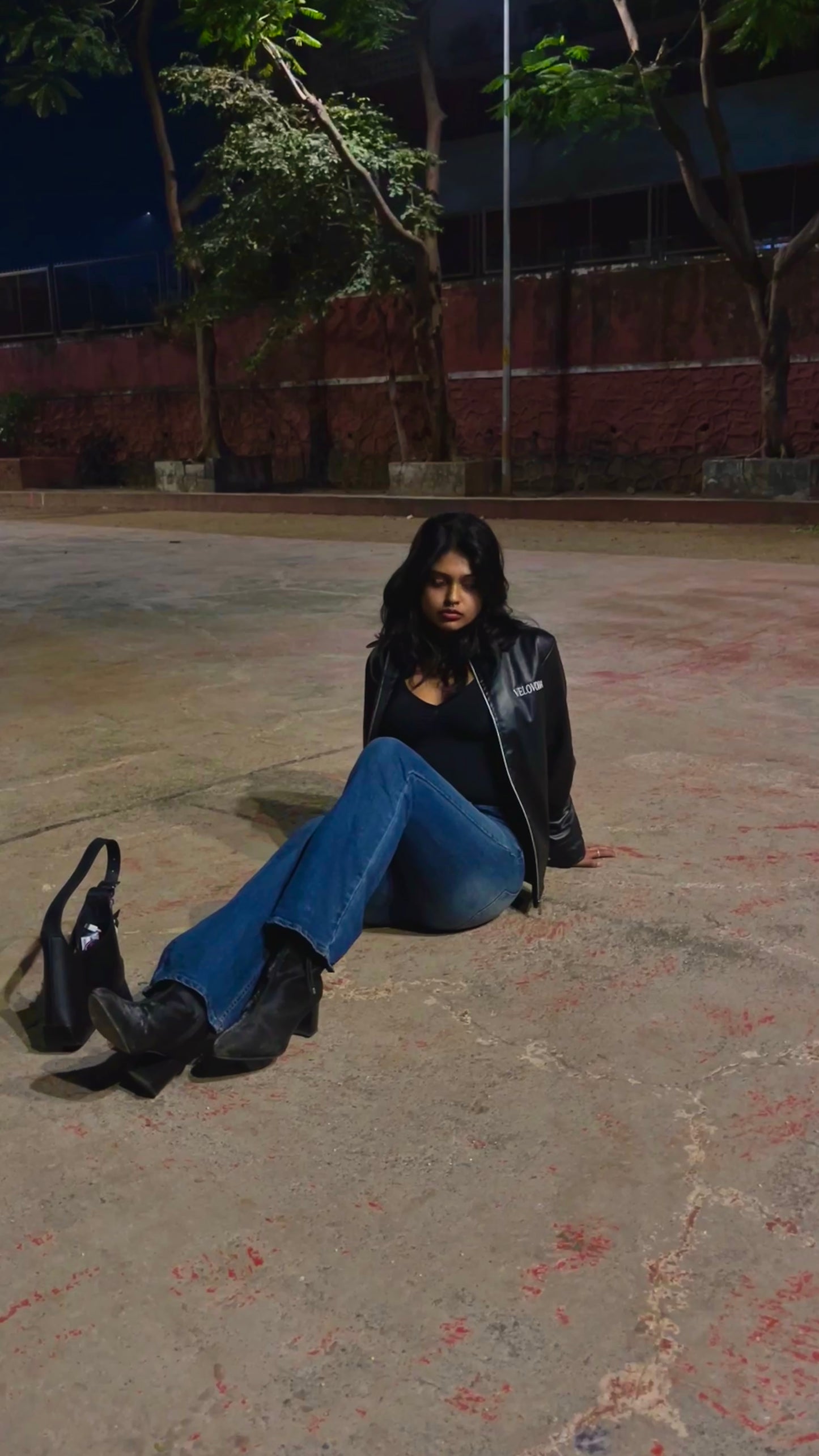 Velovora ReIGN Black Leather Jacket