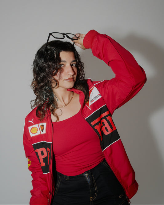 F1 Racing Jacket – Red
