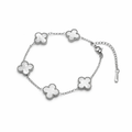 Pearl Clover Bracelet